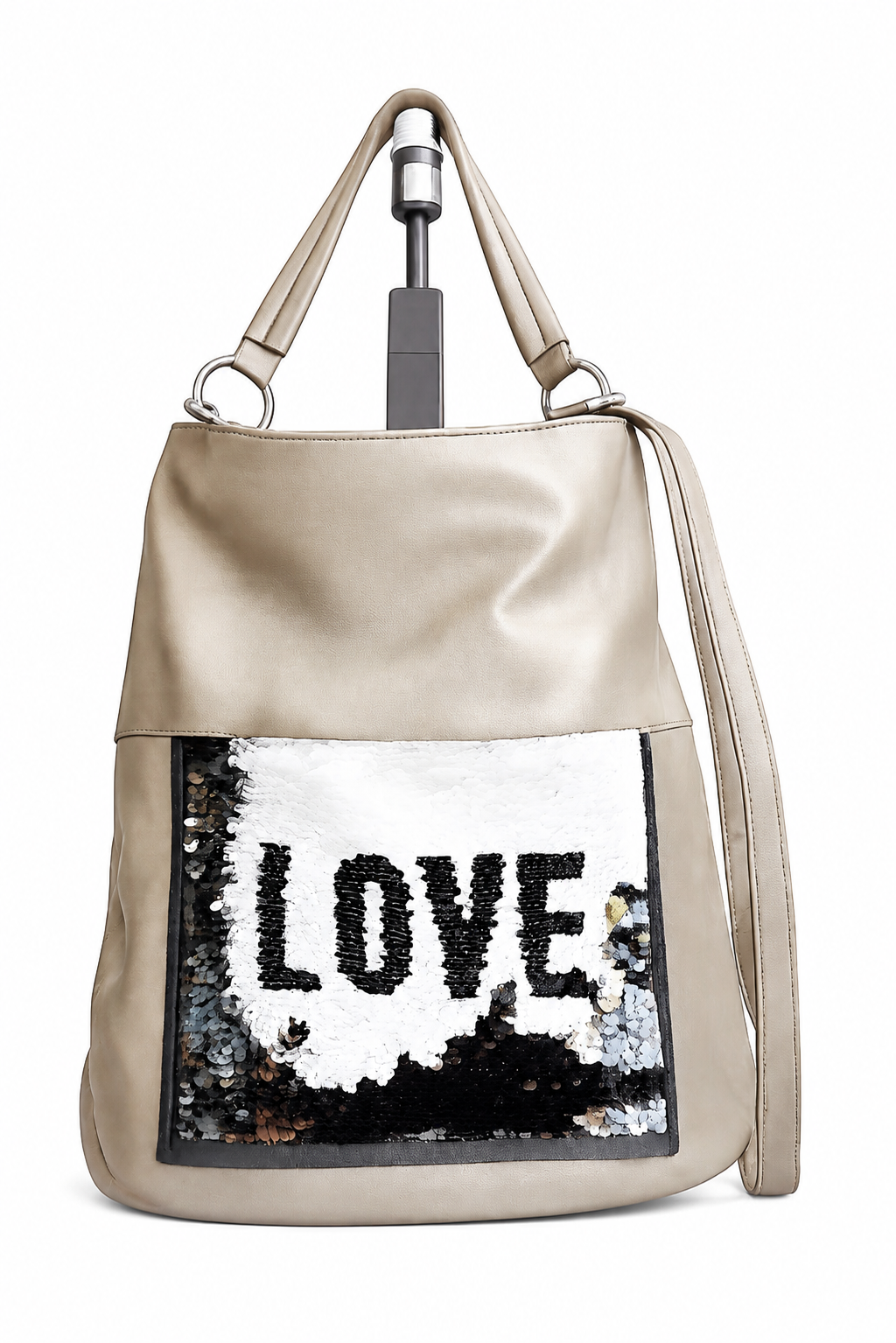 Bolso Tote LOVE Lentejuelas Personalizable! 💥