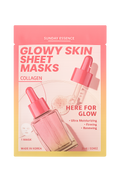 Glowy Skin Sheet Mask - Colágeno