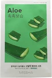 Mascarilla Facial MISSHA Airy Fit - Aloe Vera