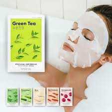 Mascarilla Facial MISSHA Airy Fit - Green Tea
