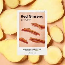 Mascarilla Facial MISSHA Airy Fit - Red Ginseng