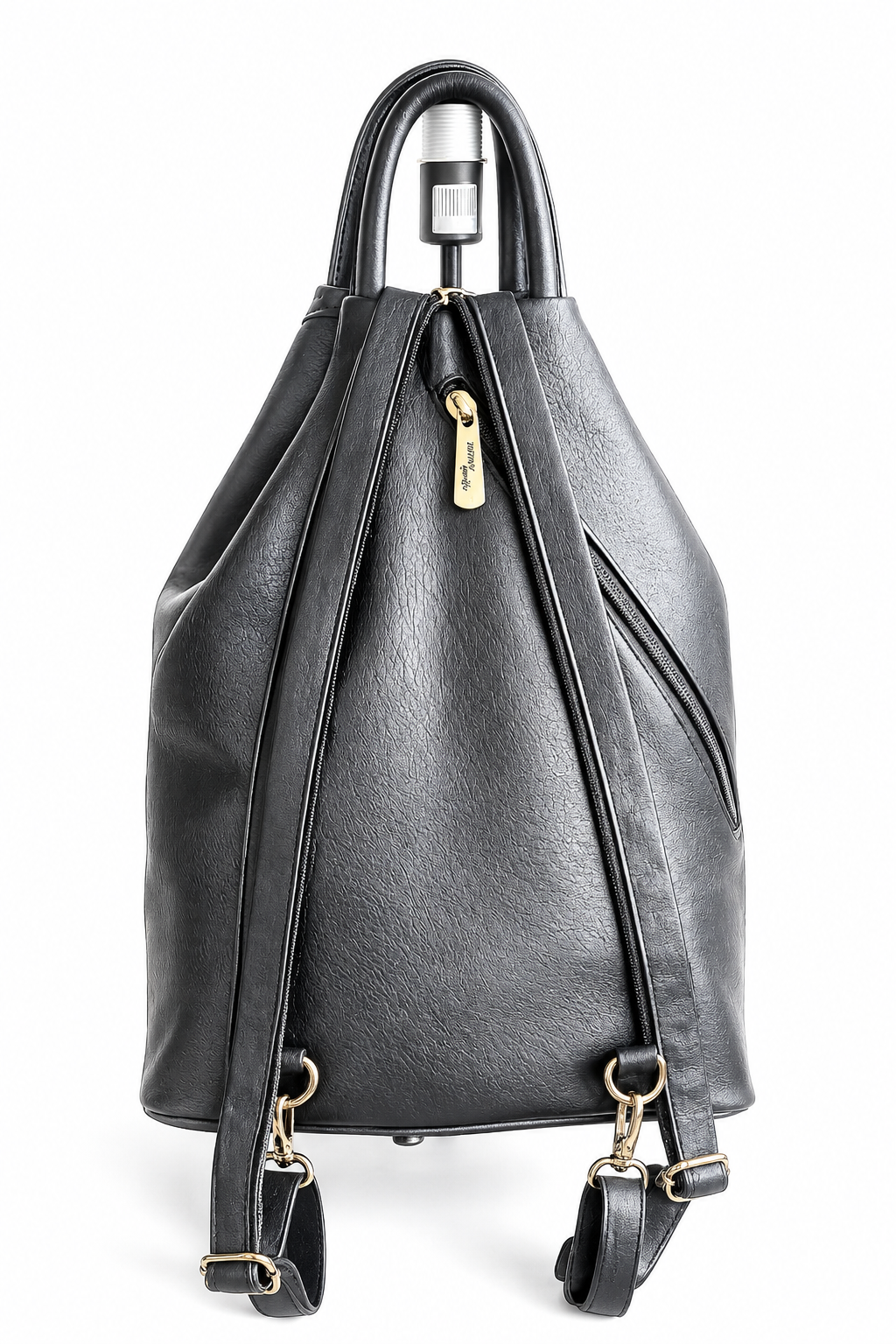 Mochila Convertible 3 en 1 Annes Nicole — Negro