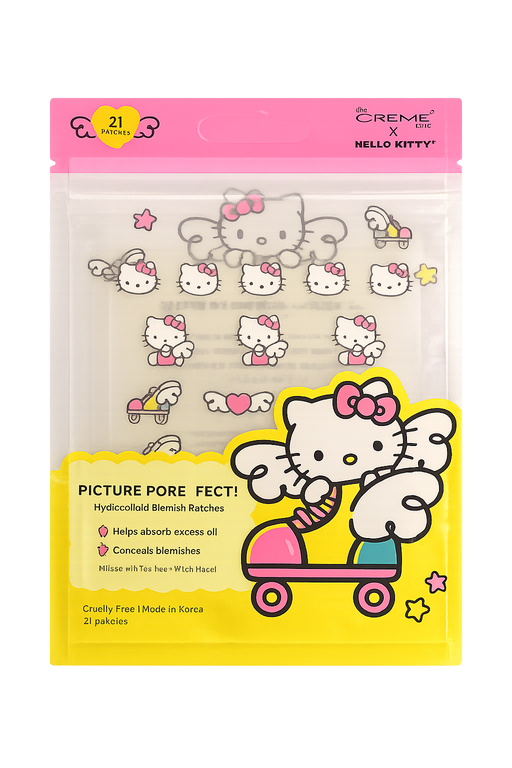 Parches Hello Kitty Picture Pore-Fect!