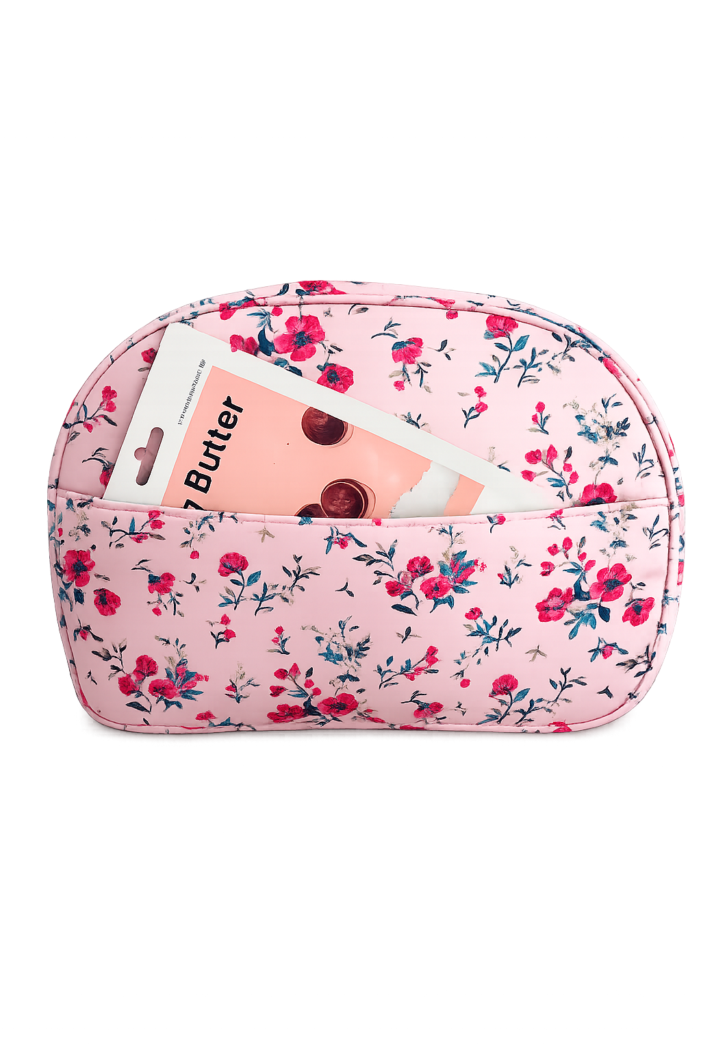 Portacosmético POPPY & POUCH con bolsillo exterior con cierre 🌷