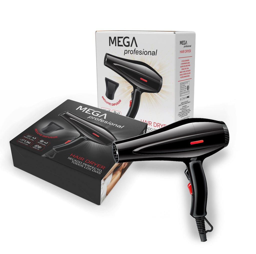 Secador de Pelo MEGA Profesional